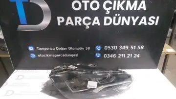 Volkswagen Polo Sol Far Cam Çatlak