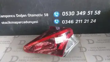 Toyota Auris Sol Dış Stop 15-18
