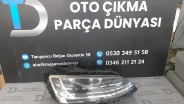 Volkswagen Jetta Sağ Far 11-14