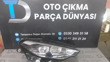 Fiat Egea Sağ Far Mercekli Ledli 15-24