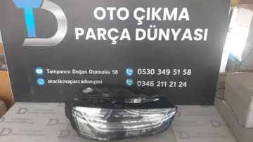 Audi A4 Sağ Far 20-24 Mercekli