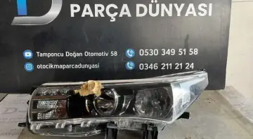 Toyota Corolla Sol Ön Far Çıkma