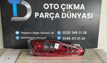 Peugeout Partner Sağ Stop(Eskiden Alınan)