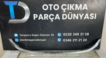 Fiat Egea Ön Panjur Çıtası Kromlu