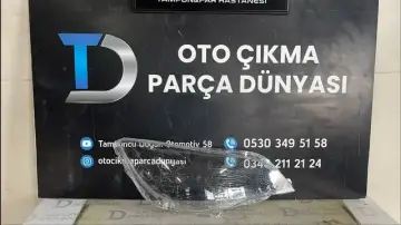 Opel Astra J Sağ Far Camı Ledli Mercekli Sıfır