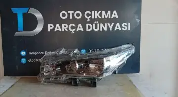 Toyota Corolla Halojen Ledi Sol Far (13-16) (Camı Değişti)